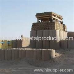 welded mesh military defence blast wall