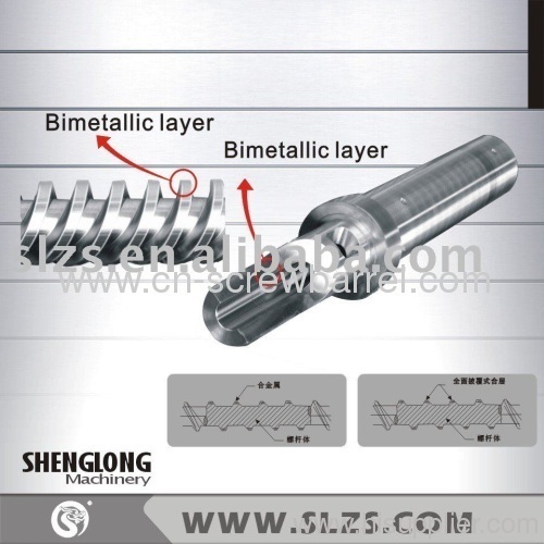 injection screw and barrels