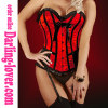 Sexy Red Hot Sale Overbustier