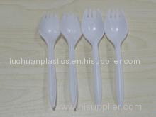 Hotel or restaurant with plastic tableware