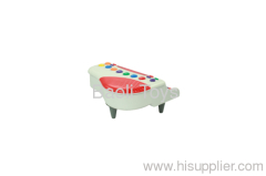 mini kids musical electronic piano toys with light