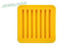 Fashion Silicone Popsicle Ice cube tray in Lemon Yellow