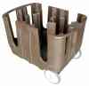 Brown Adjustable Dish Caddy