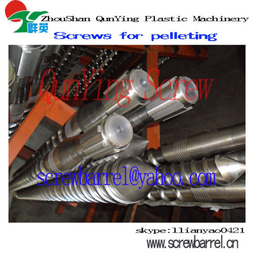 pelletizing screw and barrel