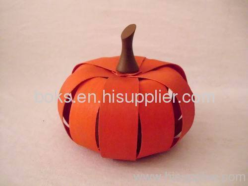 Halloween wooden pumpkin decorations