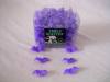 purple plastic Halloween table scatters