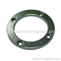 Sintered NdFeB Permanent Magnets with Ring Shape for medic