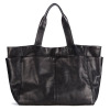 Soft Leather Tote Handbag
