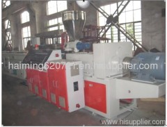 PVC plastic pipes production line