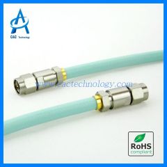 18GHz RF cable assembly extra low loss low VSWR flexible L47P2-SMM0SMM0-XXX