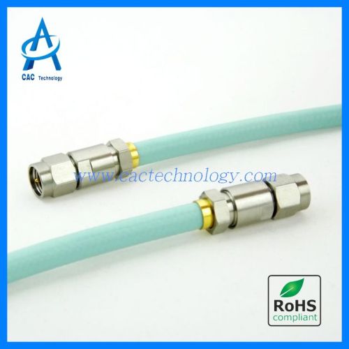 18GHz RF cable assembly extra low loss low VSWR flexible L47P2-SMM0SMM0-XXX
