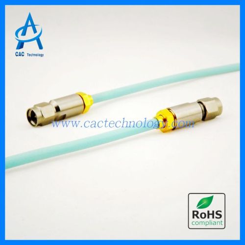 40GHz RF Coaxial Cable Assembly phase stable low loss low VSWR with 2.92mm 2.4mm connector