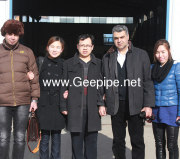 the Iran clients visit our factory