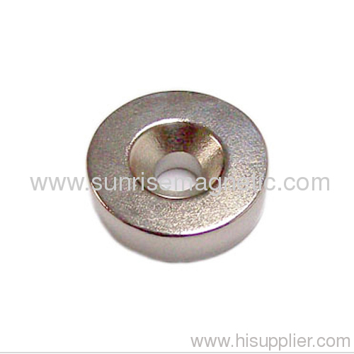N38SH Ring magnets with counter sunk hole