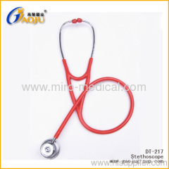 Zinc alloy dual head Sprague rappaport stethoscope with A size tube