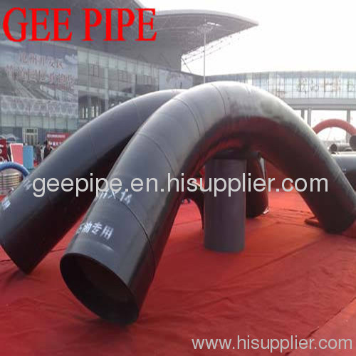 ANSI B16.9 large idameter carbon steel seamless pipe bend