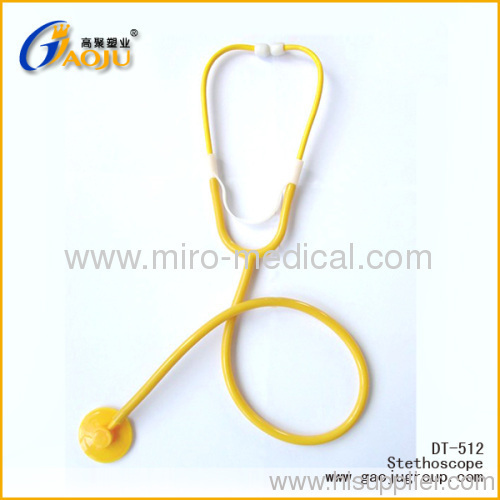 Colorful disposable stethoscope for toy