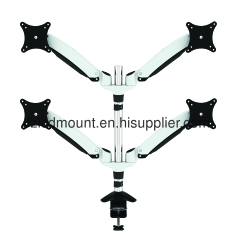 Quad Monitor Desk Mount