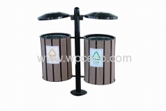 Eco-Friendly Outdoor Wpc Dustbin