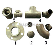 Steel Pipe Fittings -elbow,bend,tee,flange,reducer,pipe cap