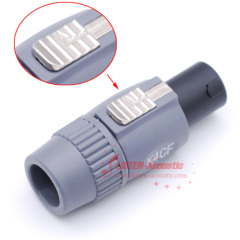 4 Pin Grey Clip-on Speakon CE016