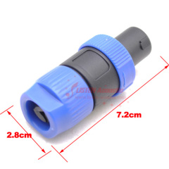 4 Pin Blue Speakon for Speaker Cable CE004