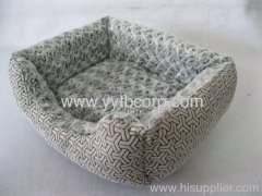 TAPED SHORT FLEECE PET BED