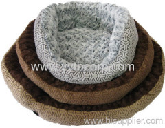 TAPED SHORT FLEECE PET BED