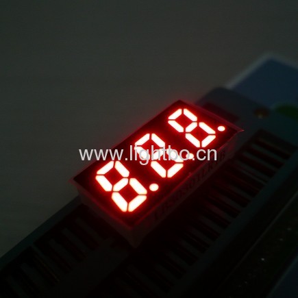 Triplo dígito 7 segmentos LED Display, vários caracteres altura e emitindo cores disponíveis