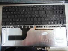 Laptop Keyboard Layout for Asus G51VX 04GNV33KUS00-3 US Version