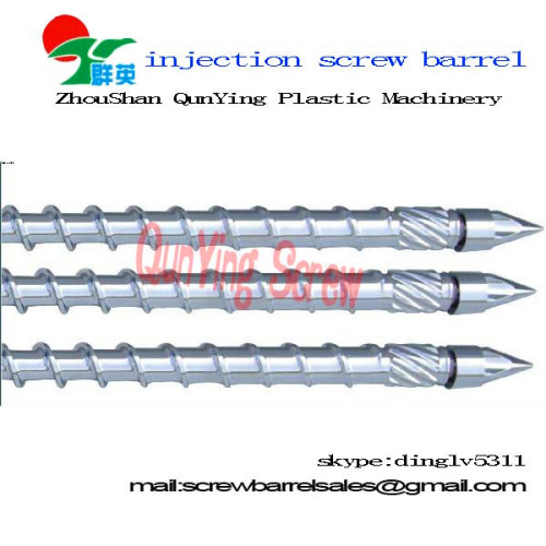 barrel screw for injection molding machine