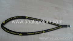 Polyester bootlace style lanyards