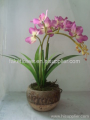 artificial potted orchid/artificial potted flower