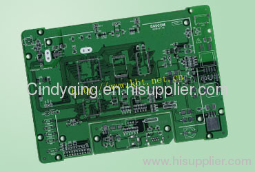 Double-sided PCB with 2.0 board thickness.display pcb board