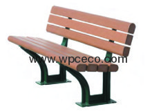 Garden/Outdoor Wpc Bench of Modern and Simple Style