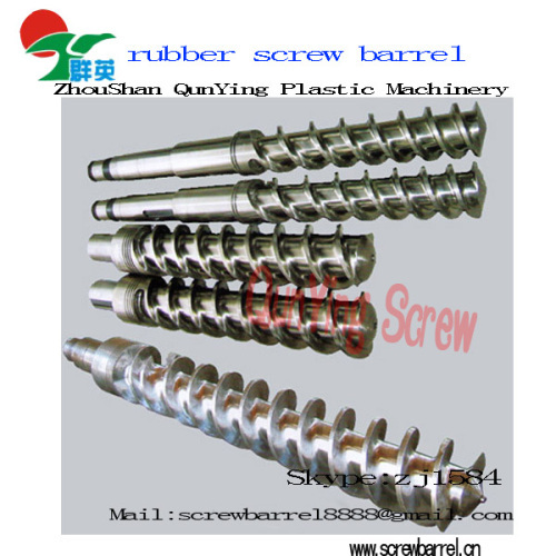 bimetallic rubber screw barrel