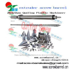 extruder machine single barrel and screw for blowing