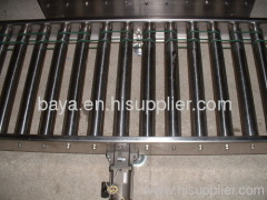 belt driving power roller conveyor