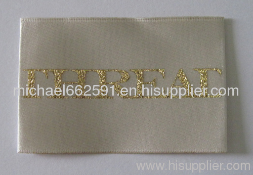 Direct Factory Woven Label For Clothing