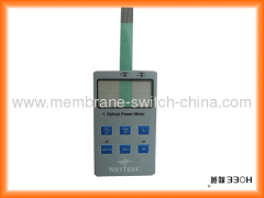 custom keypad for industrial instrument