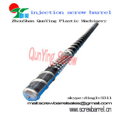 plastic machine injection single screw and barrel pressional