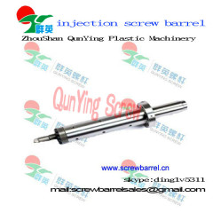 plastic machine injection single screw and barrel pressional