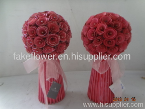 wedding flower bush decoration