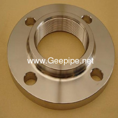 ASME B 16.5 black steel forged th Flange