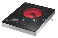 Deluxe 2000-Watt Ceramic Cooktop Stainless Steel