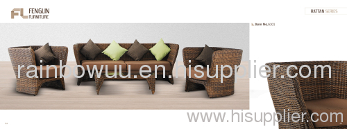 Rattan Furniture Wicker Sofa