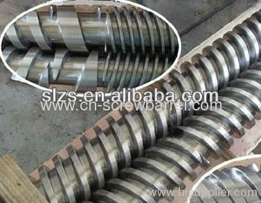 twin hole screw barrel