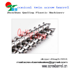 China Professional Manufacturer of twin conical screw and barrel