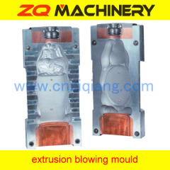 extrusion blowing bottle mold