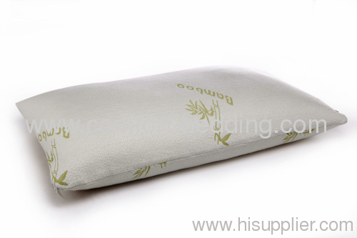 Shredded memory foam pillow